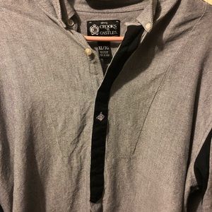 Crooks and Castles button up long sleeve XL